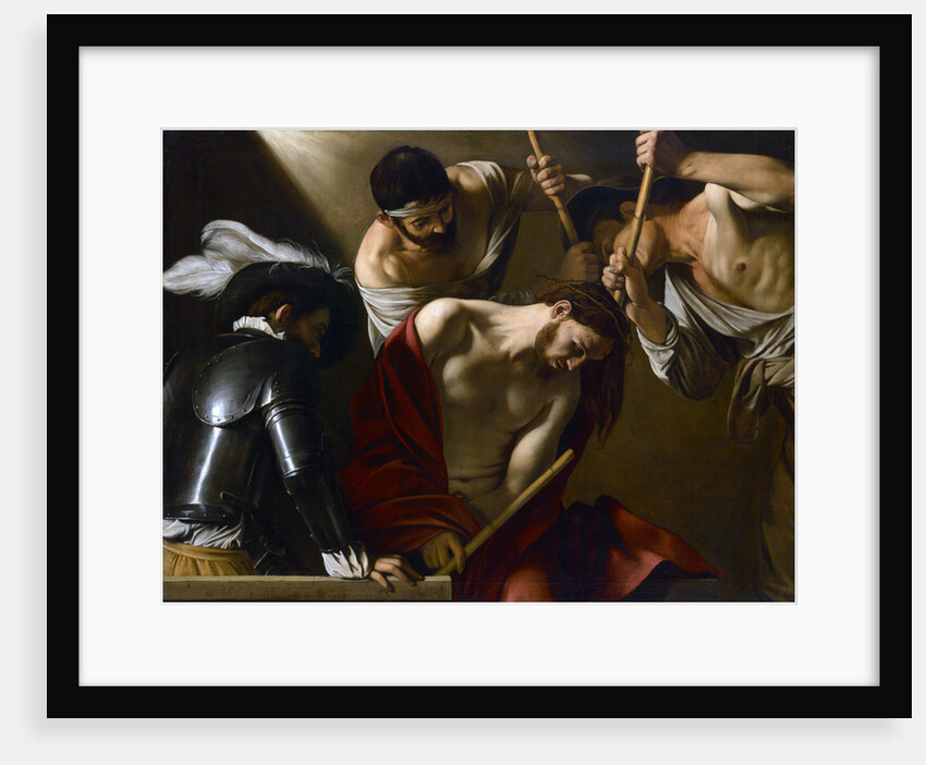 Christ Crowned with Thorns by Michelangelo Caravaggio