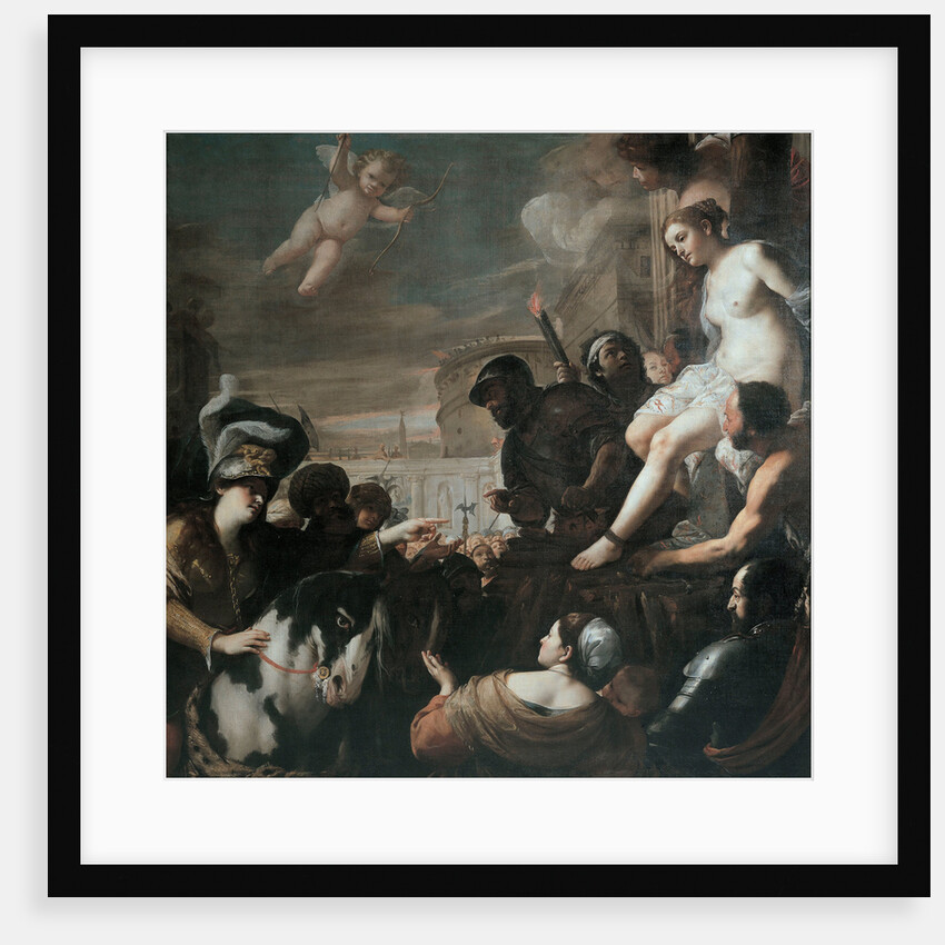 Clorinda rescues Olindo and Sophronia, 1645 by Mattia Preti