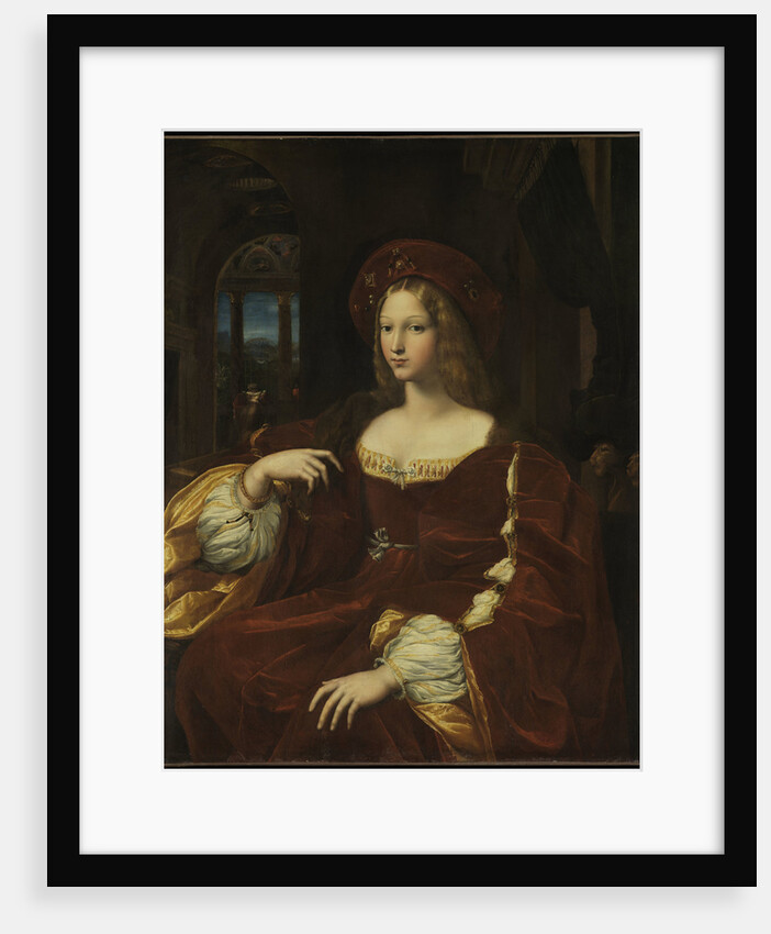 Portrait de Dona Isabel de Requesens, vice-reine de Naples, ca 1518 by Raphael