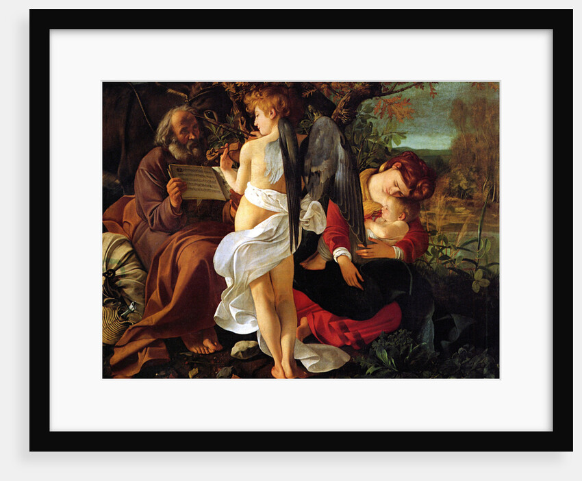 Rest on the Flight into Egypt, ca. 1597 by Michelangelo Caravaggio