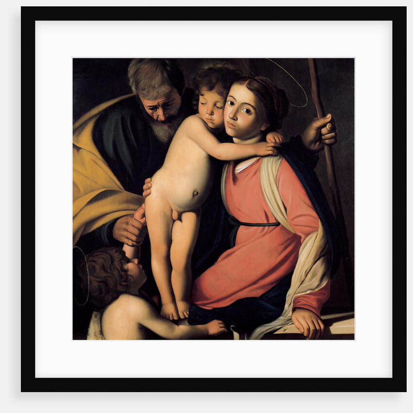 The Holy Family with John the Baptist as a Boy, Early 17th cen by Michelangelo Caravaggio