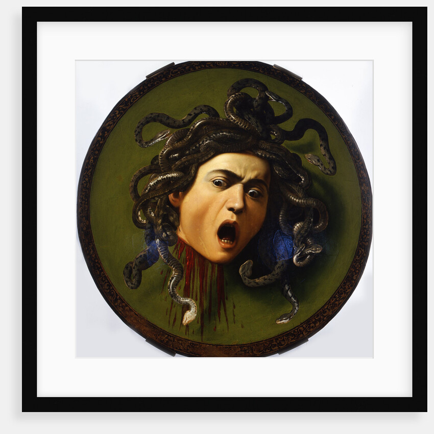 Medusa, 1596-1598 by Michelangelo Caravaggio