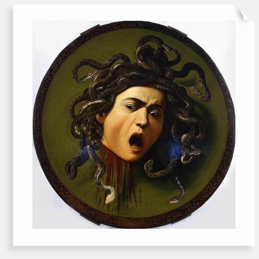 Medusa, 1596-1598 by Michelangelo Caravaggio