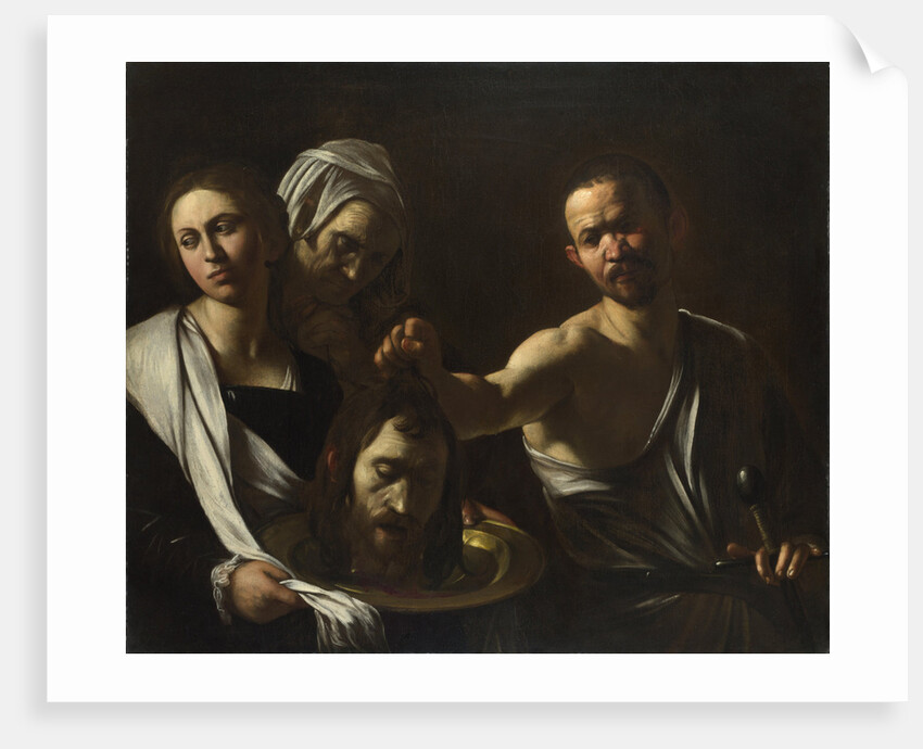 Salome receives the Head of John the Baptist, c. 1608-1610 by Michelangelo Caravaggio
