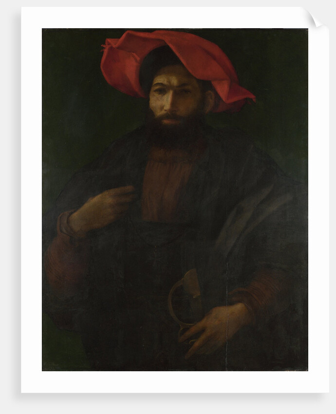 A Knight of Saint John, ca 1530 by Polidoro da Caravaggio