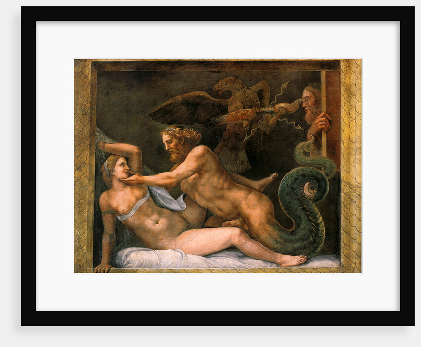 Jupiter and Olympia, 1526-1534 by Giulio Romano