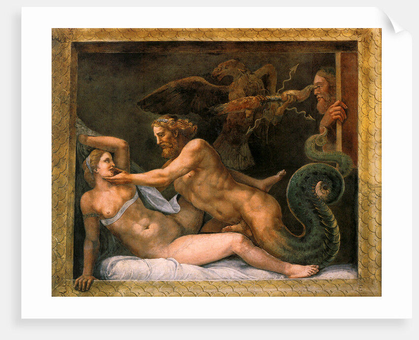 Jupiter and Olympia, 1526-1534 by Giulio Romano