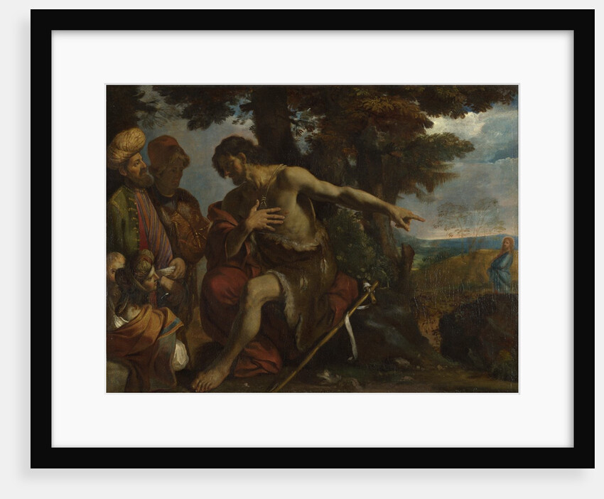 Saint John the Baptist preaching in the Wilderness, c. 1640 by Pier Francesco Mola