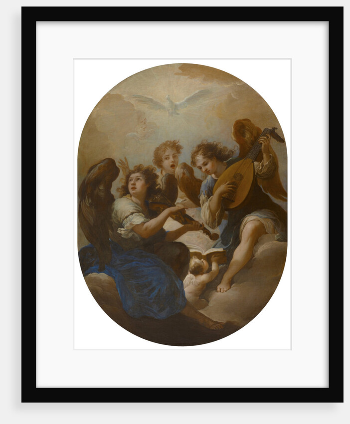 Three Music Making Angels, before 1720 by Andrea Procaccini