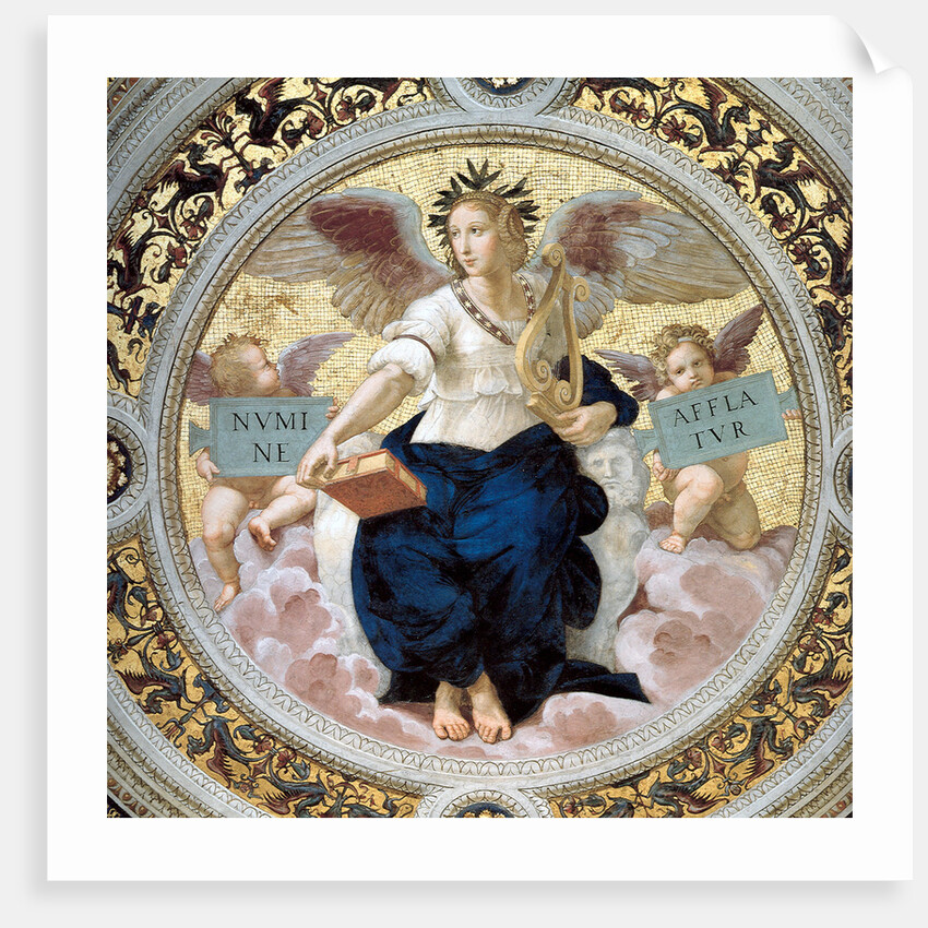 The Poetry. Stanza della Segnatura, 1508 by Raphael