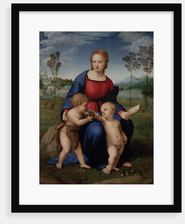 Madonna of the Goldfinch (Madonna del Cardellino), 1505-1506 by Raphael