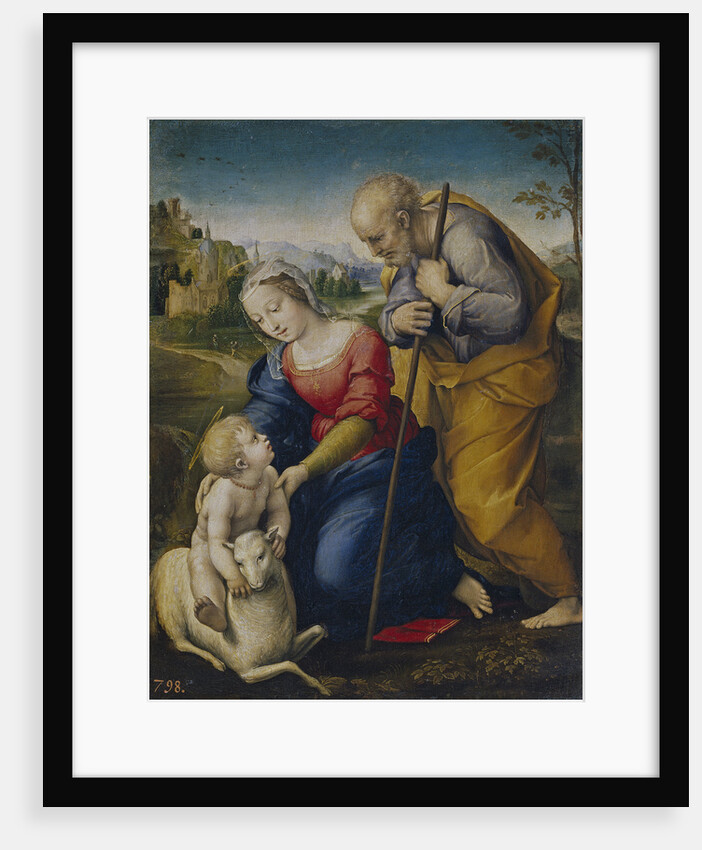 The Holy Family with a Lamb, 1507 by Raphael