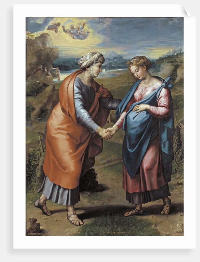 The Visitation, 1517 by Raphael