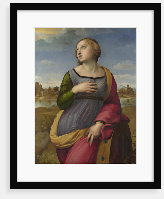 Saint Catherine of Alexandria, ca 1507 by Raphael