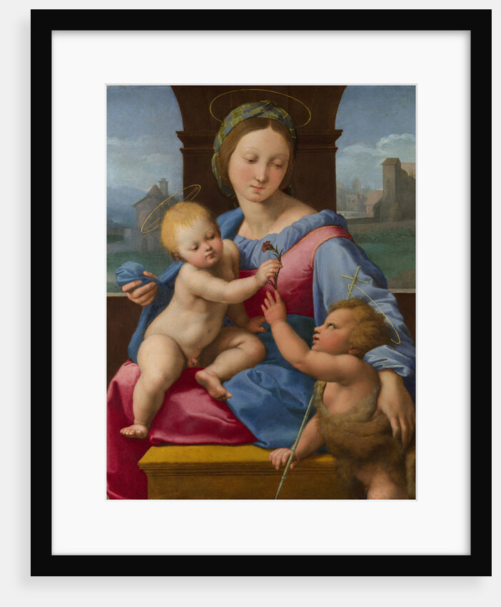 The Madonna and Child with the Infant Baptist (The Garvagh Madonna), ca 1509-1510 by Raphael