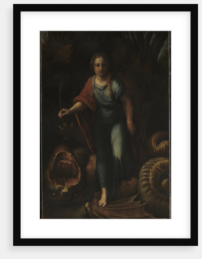Saint Margaret, ca 1518 by Raphael