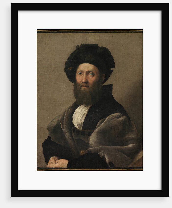 Portrait of Baldassare Castiglione, ca 1515 by Raphael