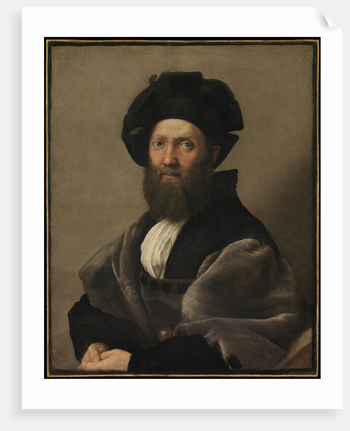 Portrait of Baldassare Castiglione, ca 1515 by Raphael