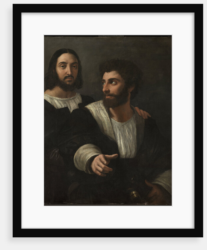 Self-Portrait with a Friend (Double Portrait), 1519 by Raphael