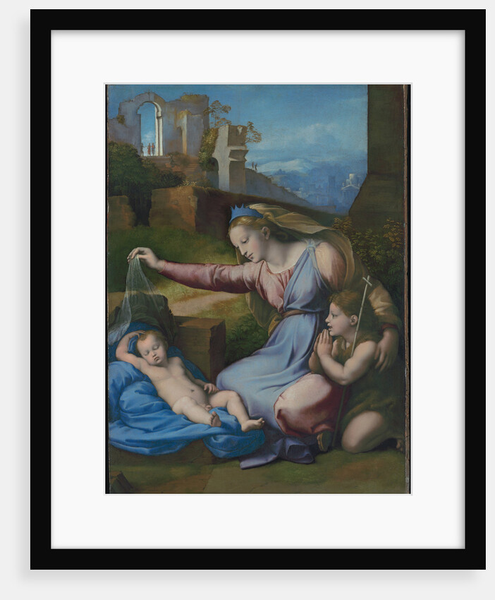 Madonna with the Blue Diadem, c. 1510 by Raphael