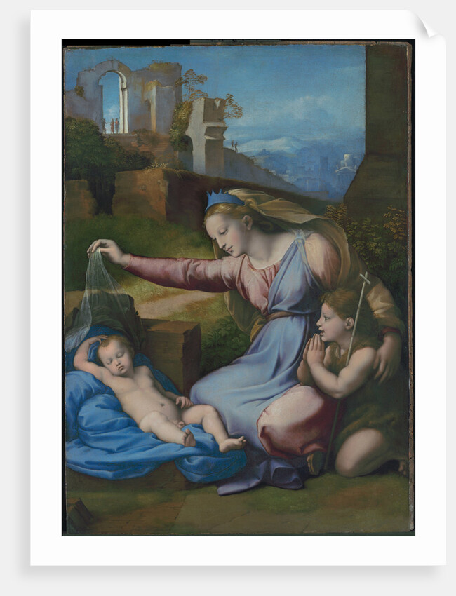 Madonna with the Blue Diadem, c. 1510 by Raphael