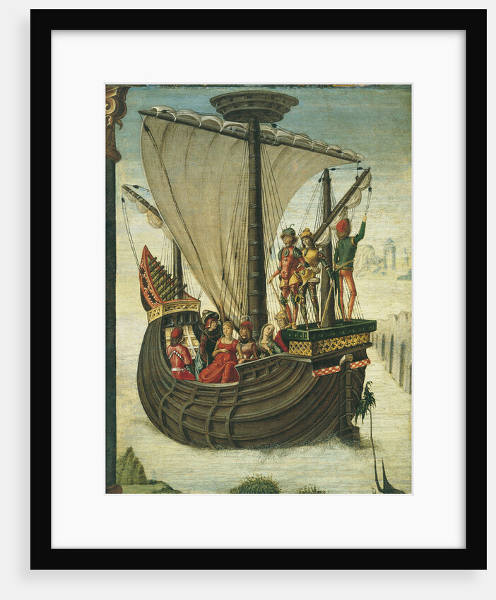 The Argonauts leaving Colchis, c. 1480 by Ercole De' Roberti