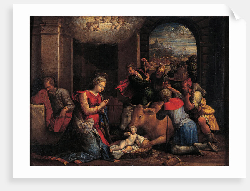 The Adoration of the Shepherds, 1536-1537 by Benvenuto Tisi da Garofalo