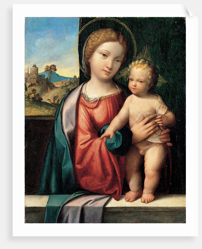 Madonna with the Child, 1512 by Benvenuto Tisi da Garofalo