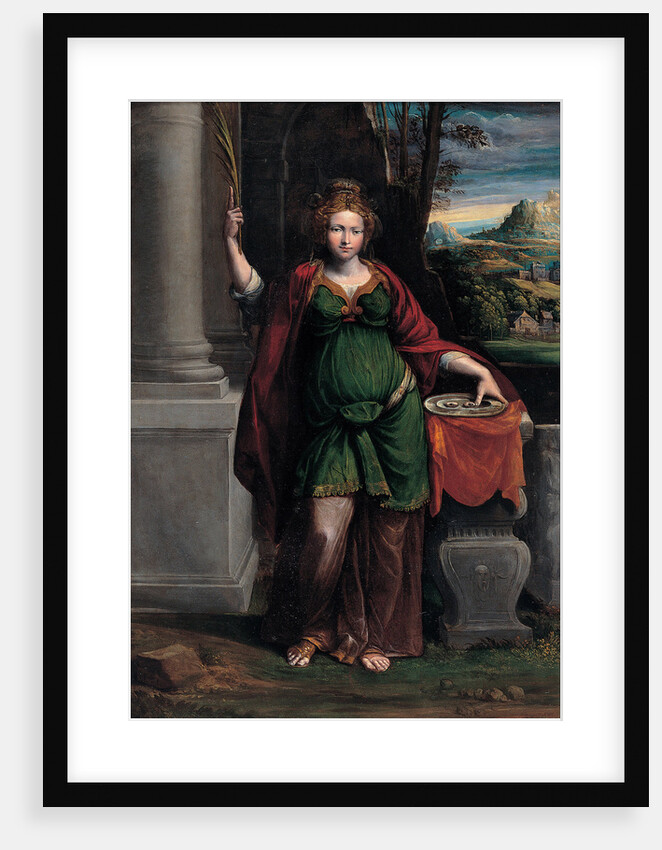 Saint Lucy, 1535-1540 by Benvenuto Tisi da Garofalo