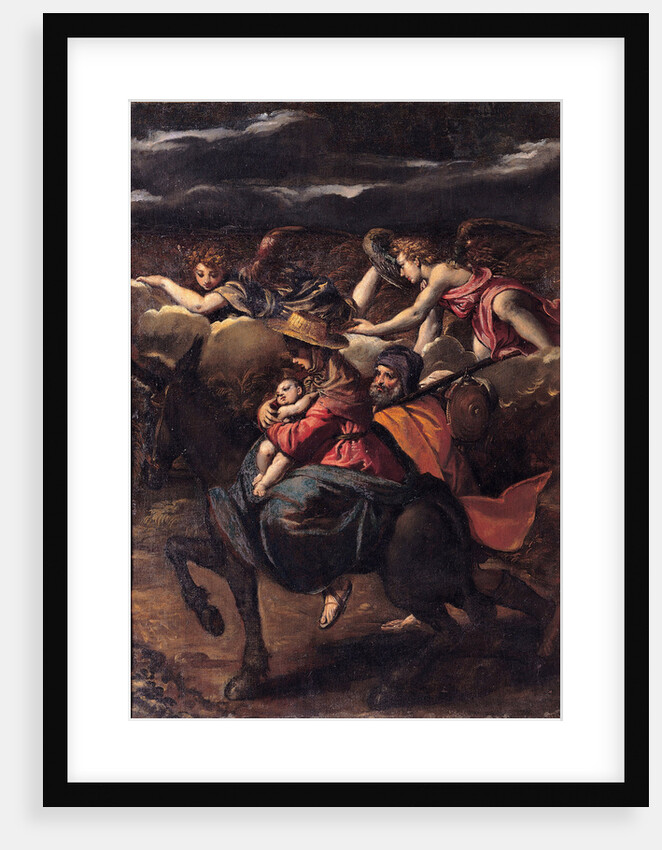 The Flight into Egypt, 1585 by Ippolito Scarsellino