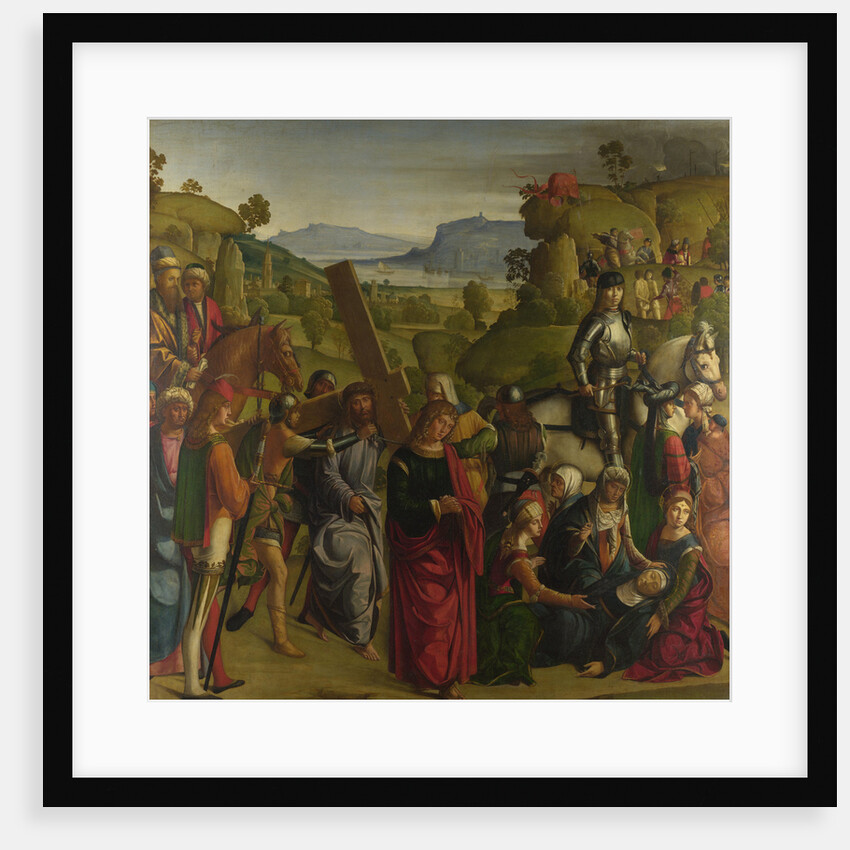 Christ carrying the Cross and the Virgin Mary Swooning, c. 1501 by Boccaccio Boccaccino