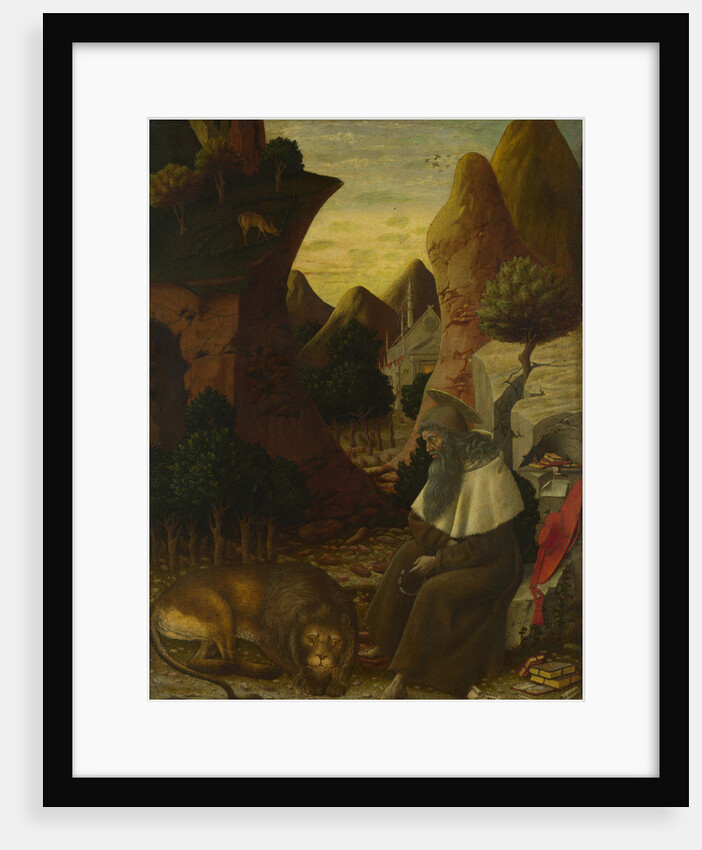 Saint Jerome in a Landscape, c. 1440 by Bono da Ferrara