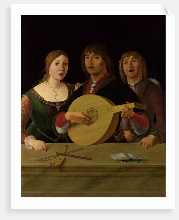 A Concert, c. 1490 by Lorenzo Costa