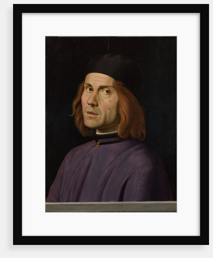 Portrait of Battista Fiera, c.1508 by Lorenzo Costa