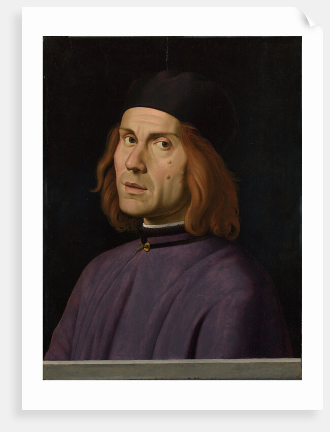 Portrait of Battista Fiera, c.1508 by Lorenzo Costa