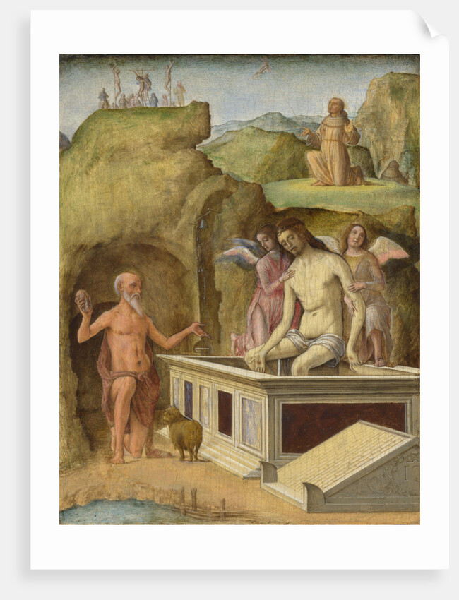 The Dead Christ, c. 1490 by Ercole De' Roberti