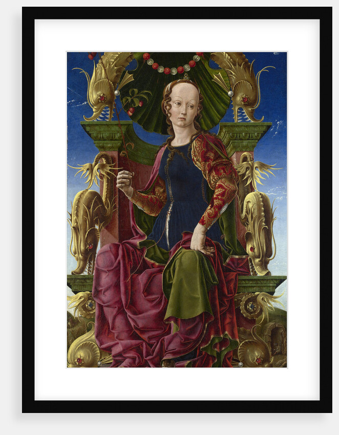 A Muse (Calliope), 1455-1460 by Cosimo Tura