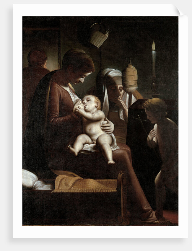 Madonna of the Candle, 1570-1575 by Luca Cambiaso