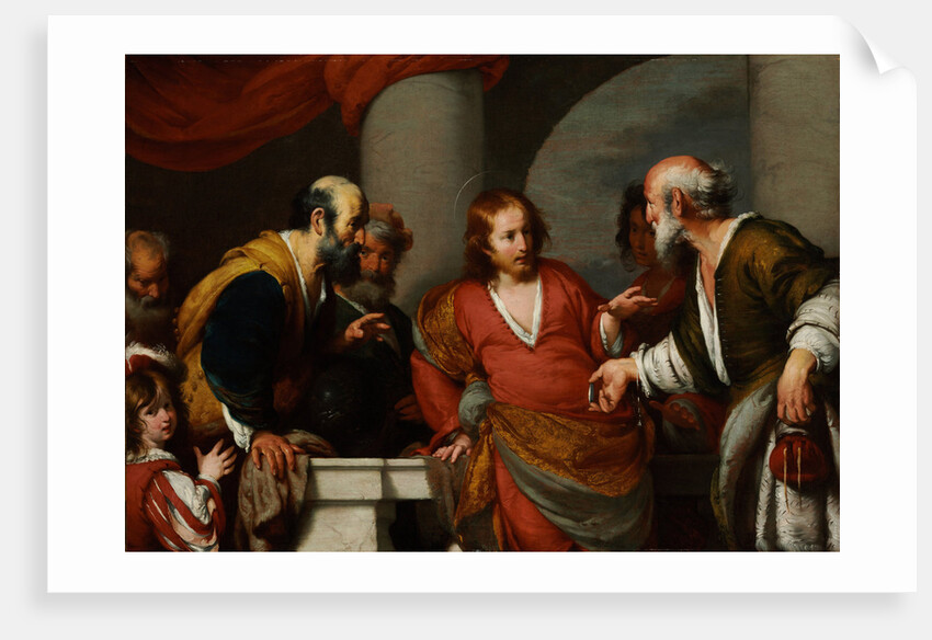 Der Zinsgroschen, 1630s by Bernardo Strozzi