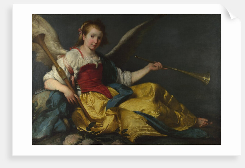 A Personification of Fame, c. 1635 by Bernardo Strozzi