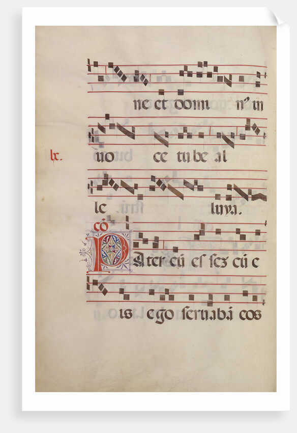The Gradual. Initial P, c. 1500 by Antonio da Monza