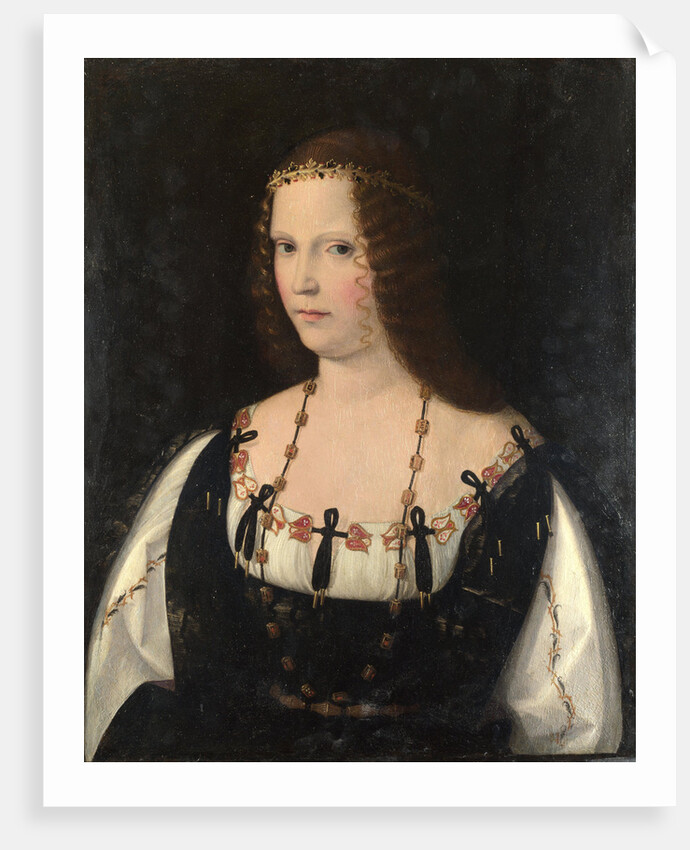 Portrait of a Young Lady, c. 1510 by Bartolomeo Veneto