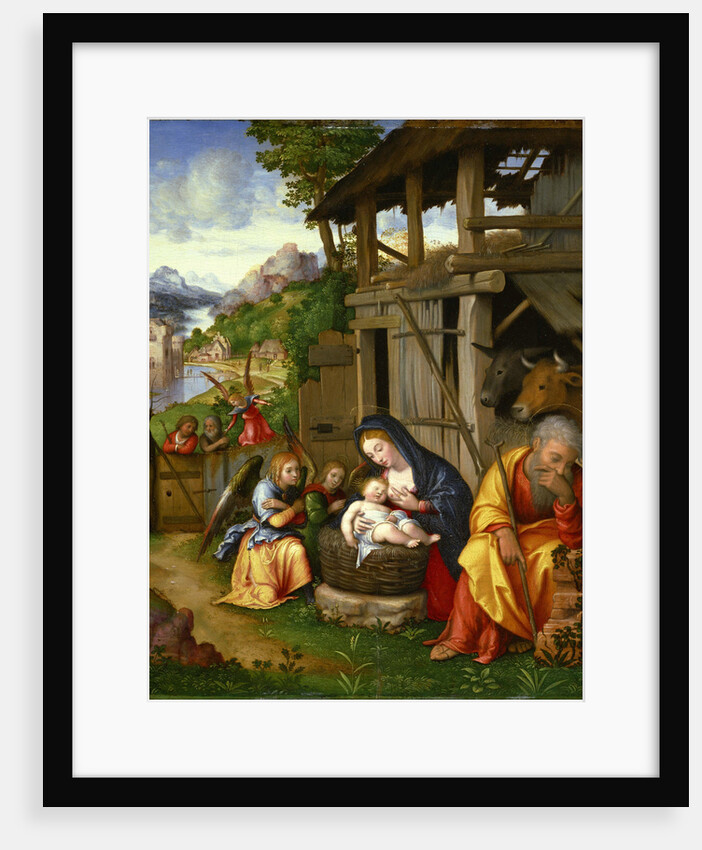 Nativity, ca 1515 by Lorenzo Leonbruno