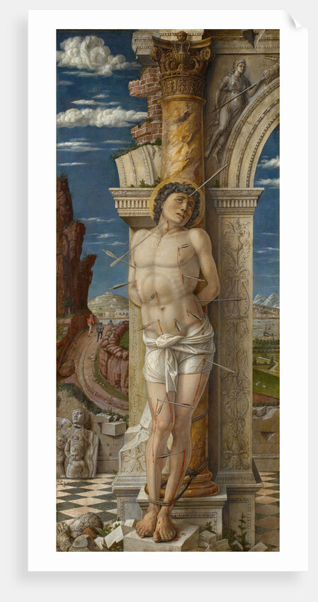 Saint Sebastian, ca 1459 by Andrea Mantegna