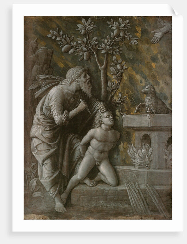 The Sacrifice of Isaac, c.1490-1495 by Andrea Mantegna