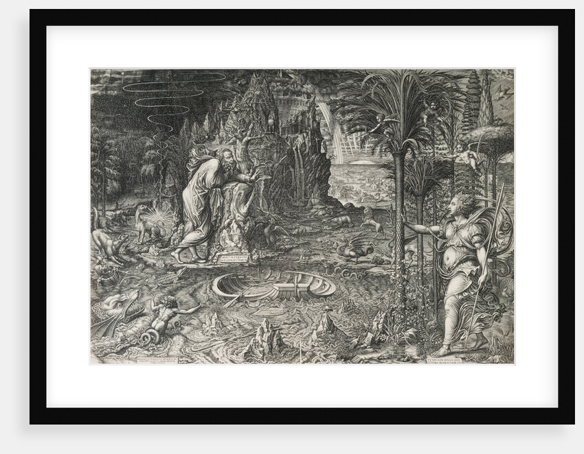 The Allegory of Life (The Dream of Raphael), 1561 by Giorgio Ghisi