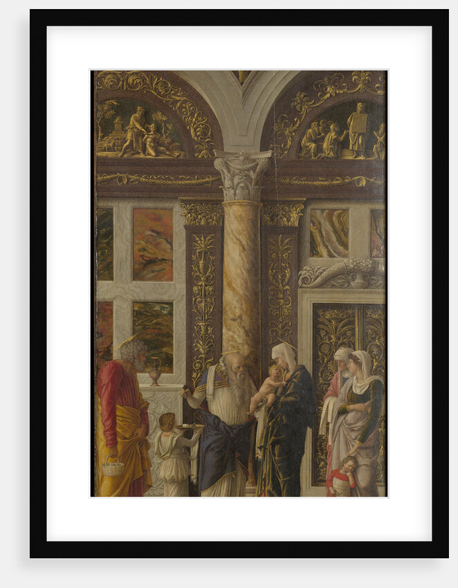 The Circumcision (Trittico degli uffizi (Uffizi Tryptich), right panel), ca 1463-1464 by Andrea Mantegna
