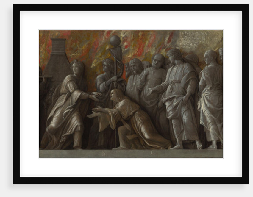 The Introduction of the Cult of Cybele at Rome, c. 1505 by Andrea Mantegna