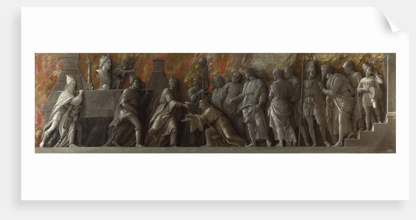 The Introduction of the Cult of Cybele at Rome, c. 1505 by Andrea Mantegna