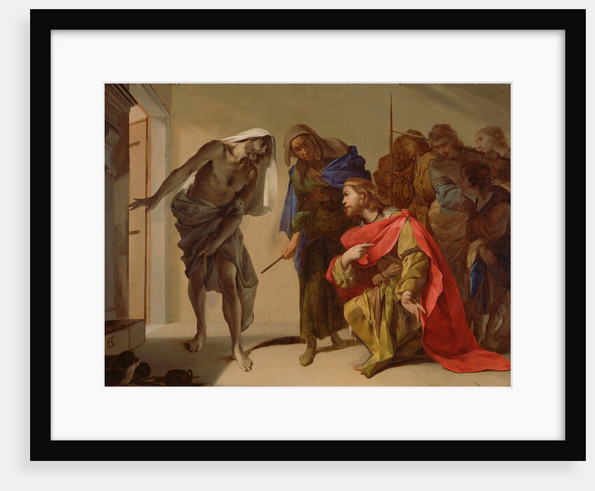 The Shade of Samuel Invoked by Saul, c. 1655 by Bernardo Cavallino